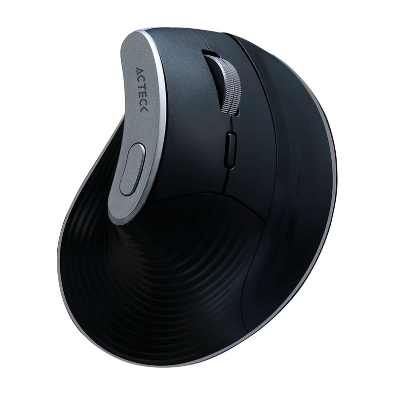 Mouse Inalámbrico Vertical VIRTUOS FITT PRO MI770 ACTECK Batería recargable 500 mAh - Mouse Inalámbrico Vertical VIRTUOS FITT PRO MI770 ACTECK Batería recargable 500 mAh -